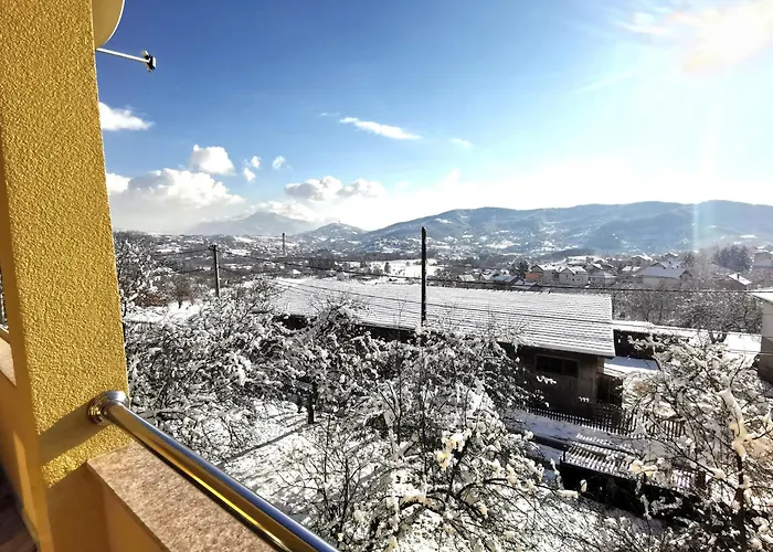 Four-apartment House *